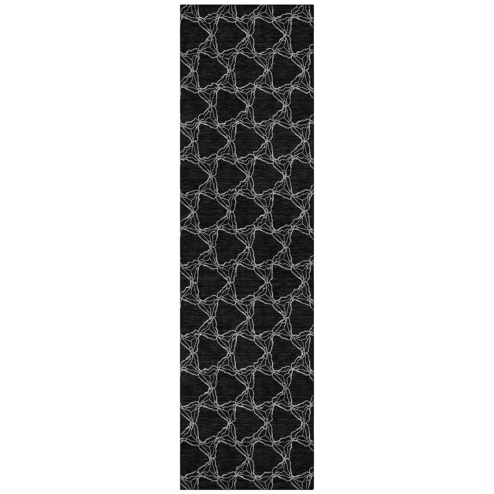 Chantille ACN960 Black 2'3" x 7'6" Rug. Picture 1