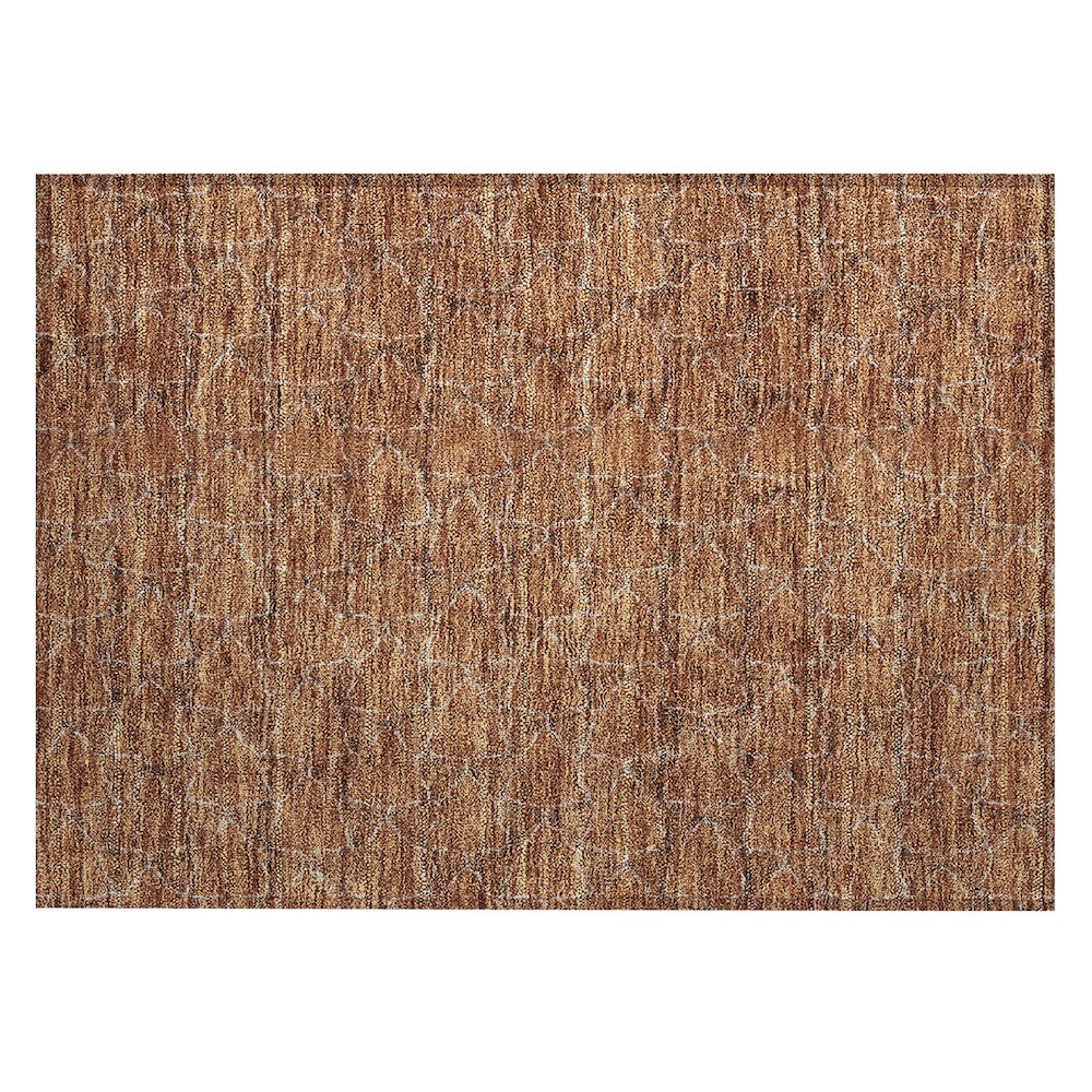 Chantille ACN960 Orange 1'8" x 2'6" Rug. Picture 1
