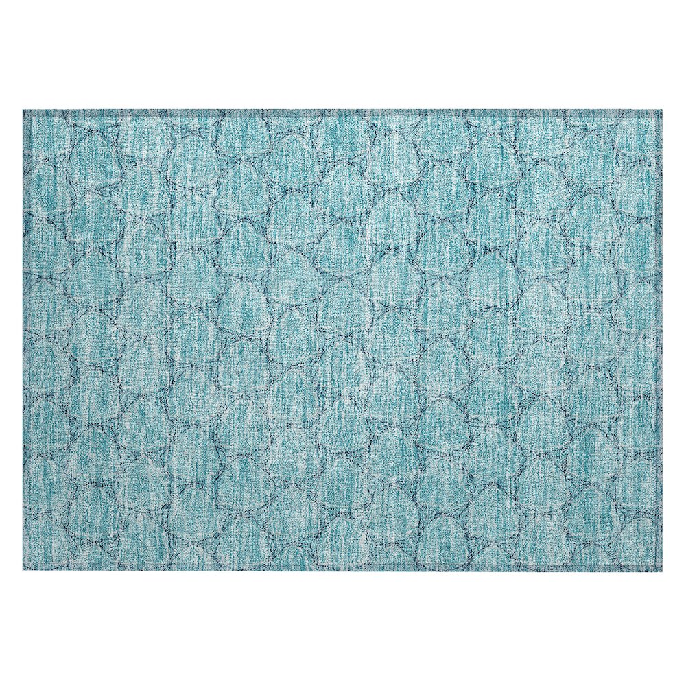 Chantille ACN960 Teal 1'8" x 2'6" Rug. Picture 1