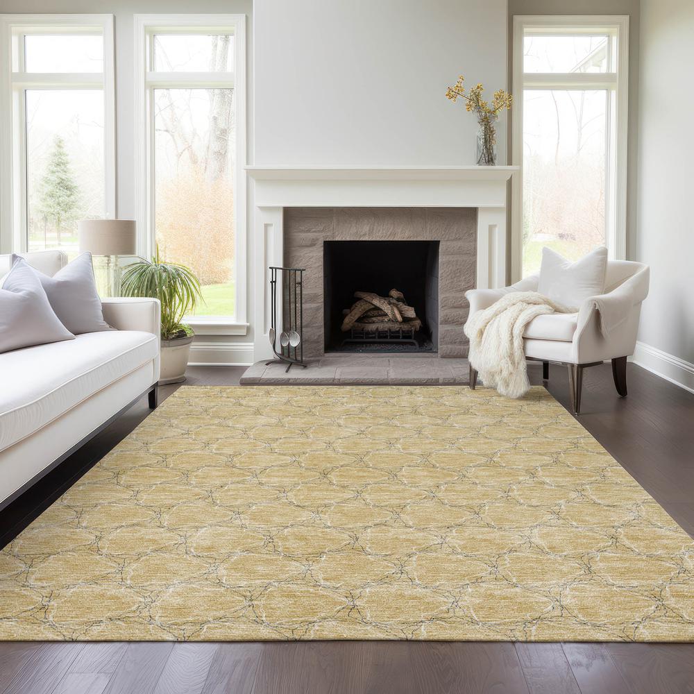 Chantille ACN960 Gold 2'6" x 3'10" Rug. Picture 6