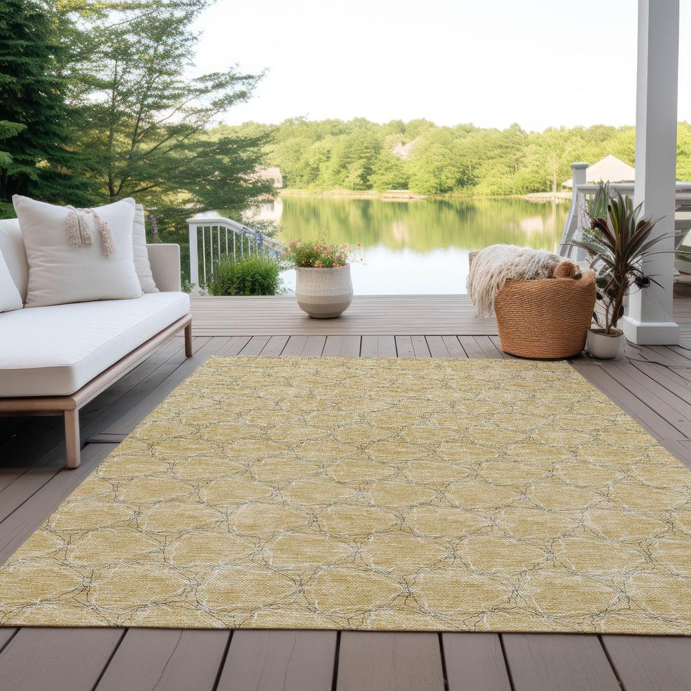 Chantille ACN960 Gold 2'6" x 3'10" Rug. Picture 8