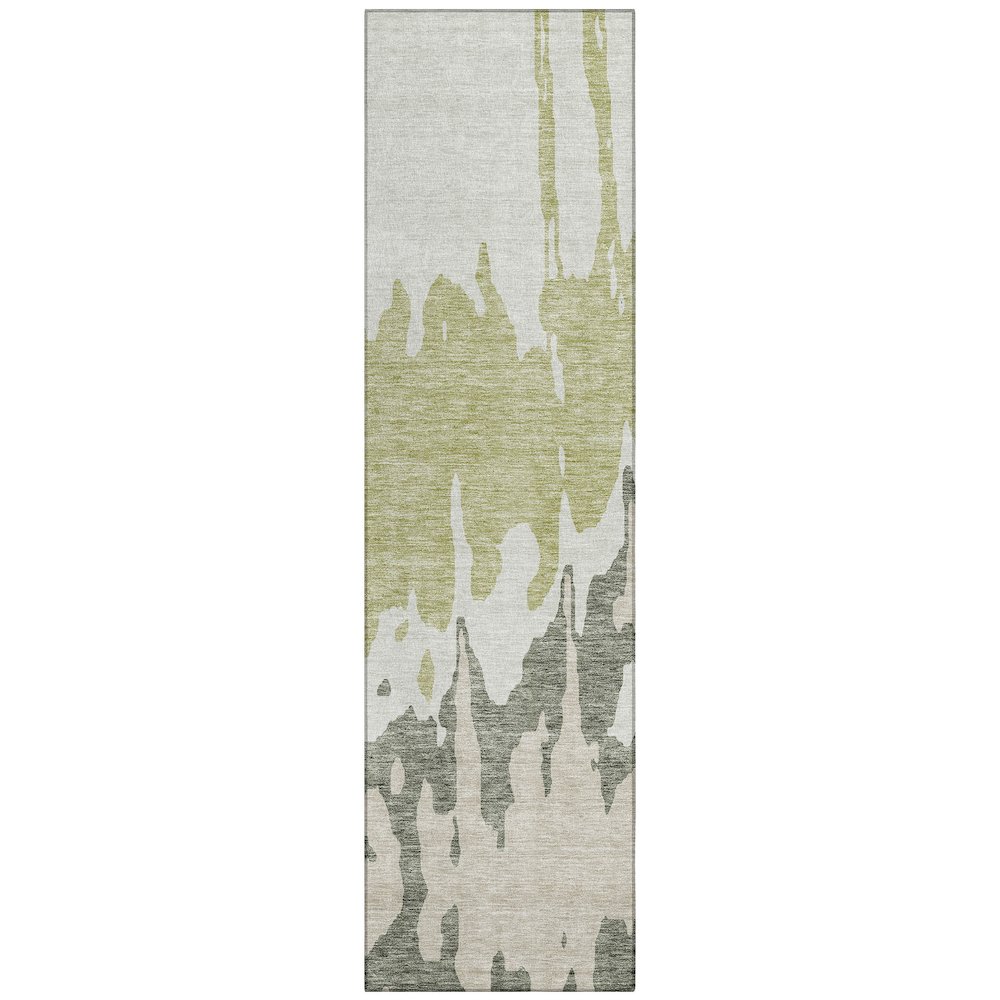 Chantille ACN961 Green 2'3" x 7'6" Rug. Picture 1