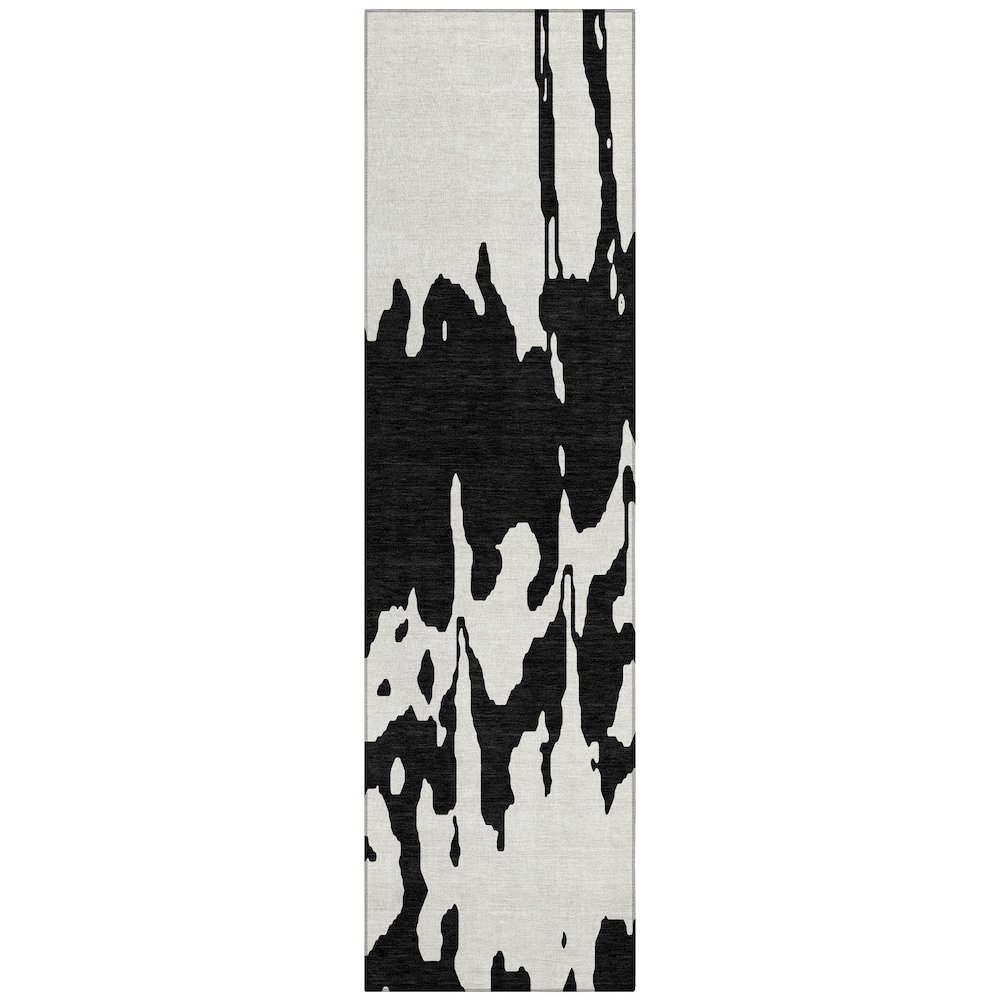 Chantille ACN961 Black 2'3" x 7'6" Rug. Picture 1
