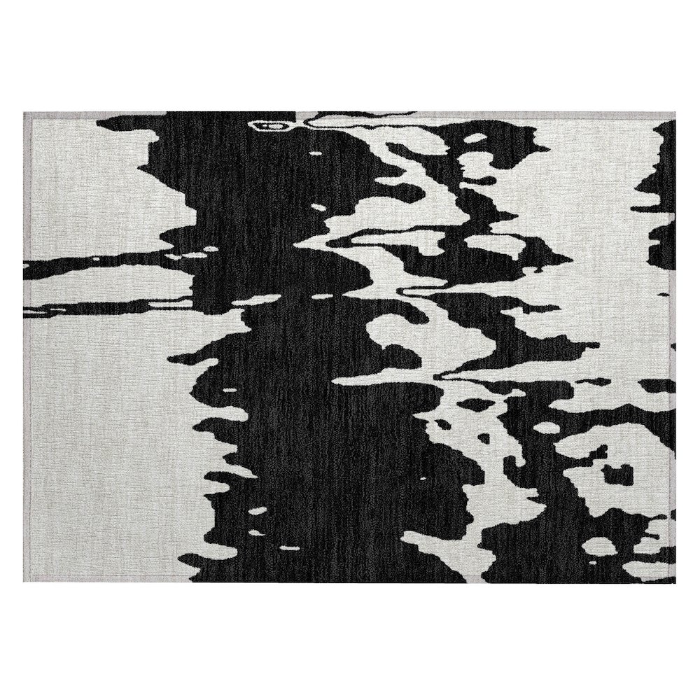 Chantille ACN961 Black 1'8" x 2'6" Rug. Picture 1