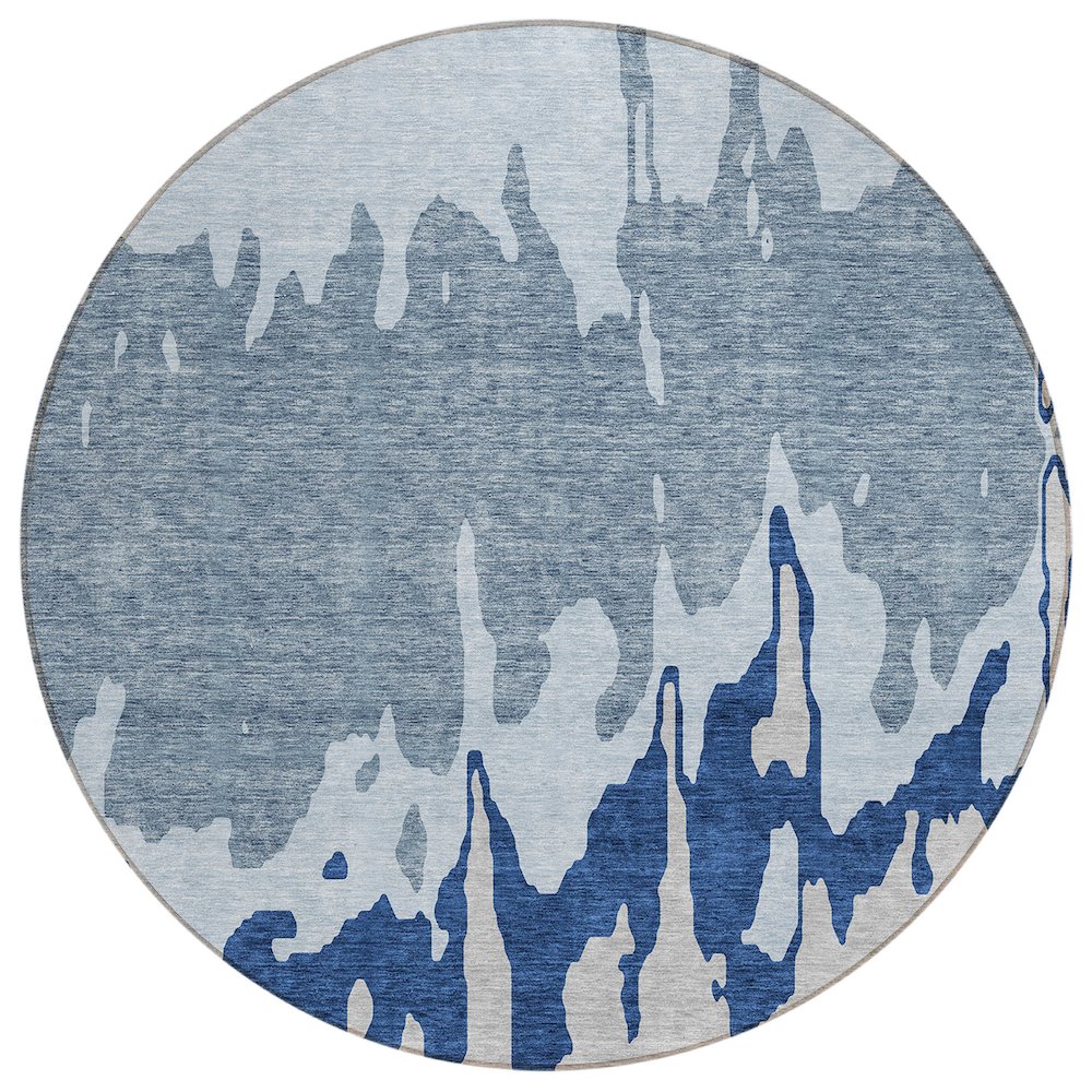 Chantille ACN961 Blue 8' x 8' Rug. Picture 1