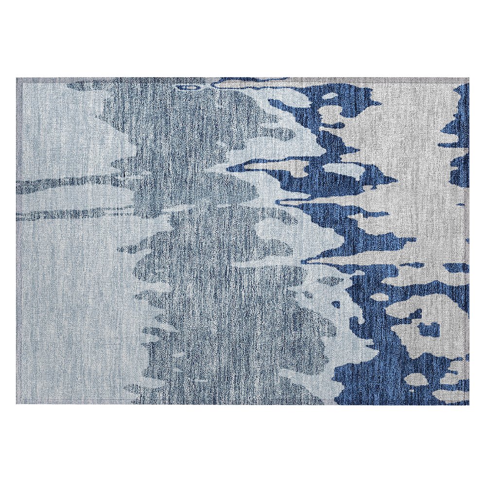 Chantille ACN961 Blue 1'8" x 2'6" Rug. Picture 1
