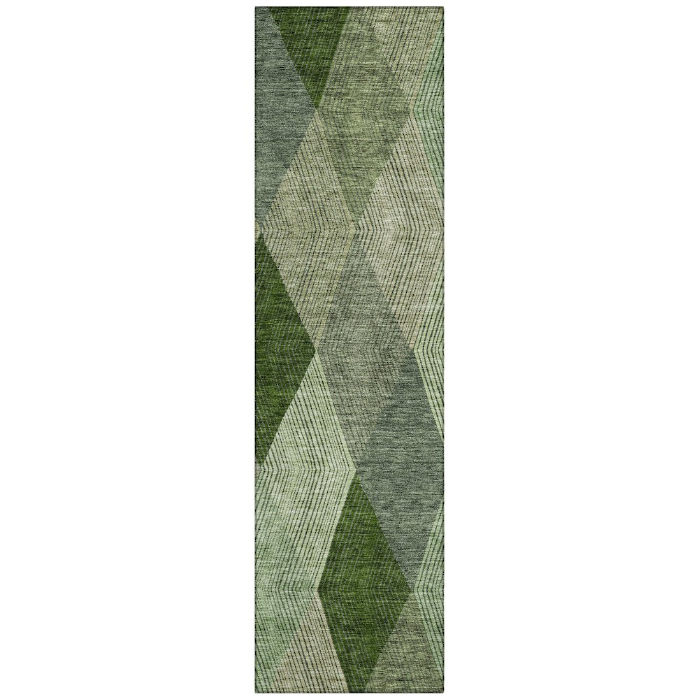 Chantille ACN962 Green 2'3" x 7'6" Rug. Picture 1