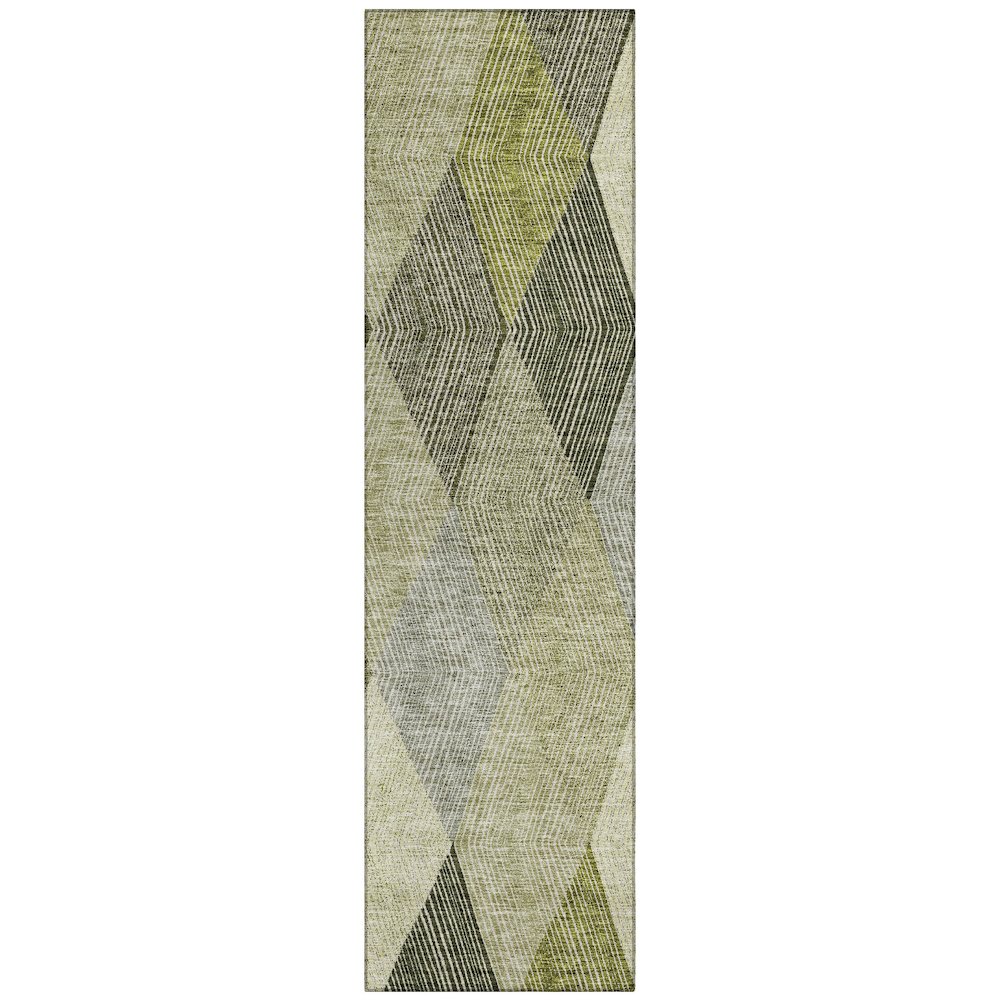 Chantille ACN962 Green 2'3" x 7'6" Rug. Picture 1