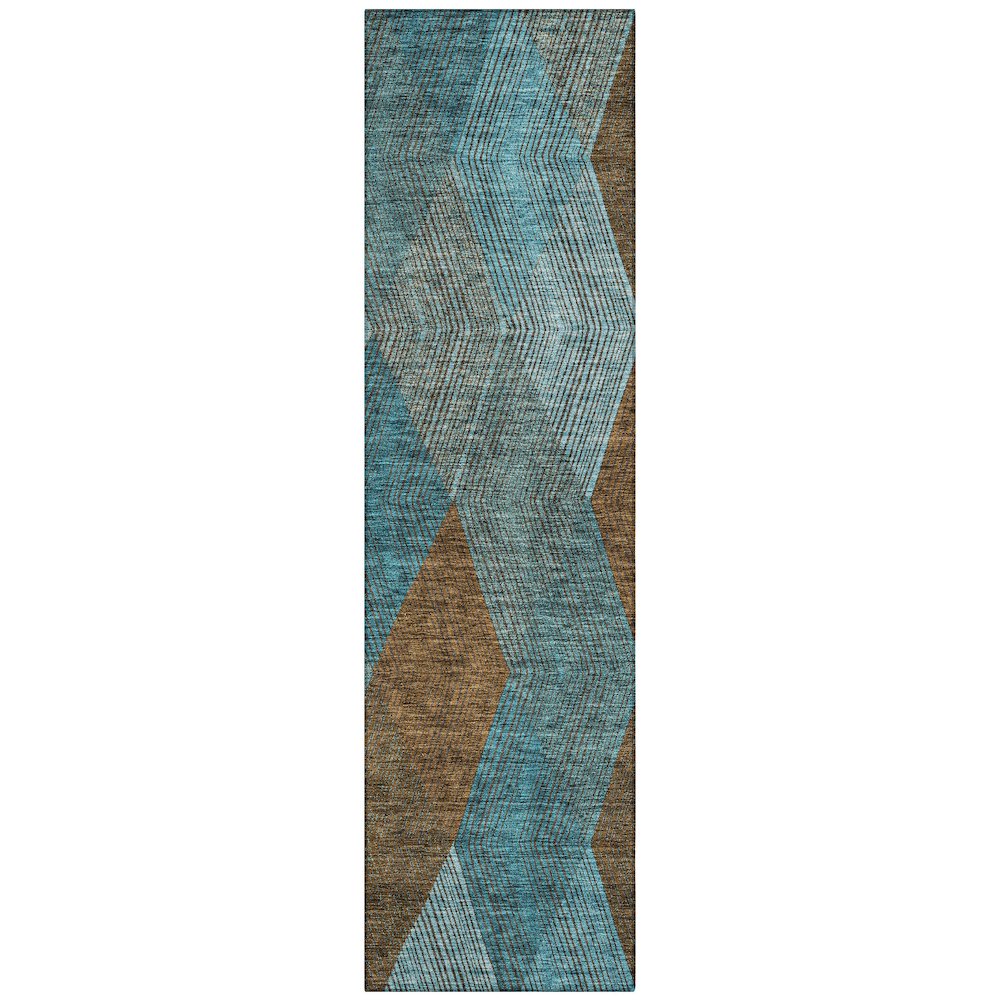 Chantille ACN962 Teal 2'3" x 7'6" Rug. Picture 1