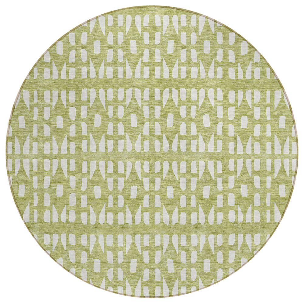 Chantille ACN963 Green 8' x 8' Rug. Picture 1