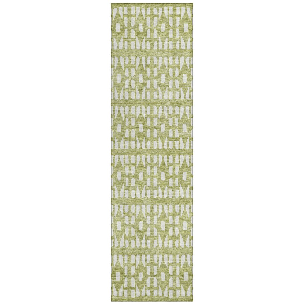 Chantille ACN963 Green 2'3" x 7'6" Rug. Picture 1