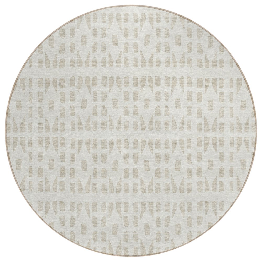 Chantille ACN963 Ivory 8' x 8' Rug. Picture 1