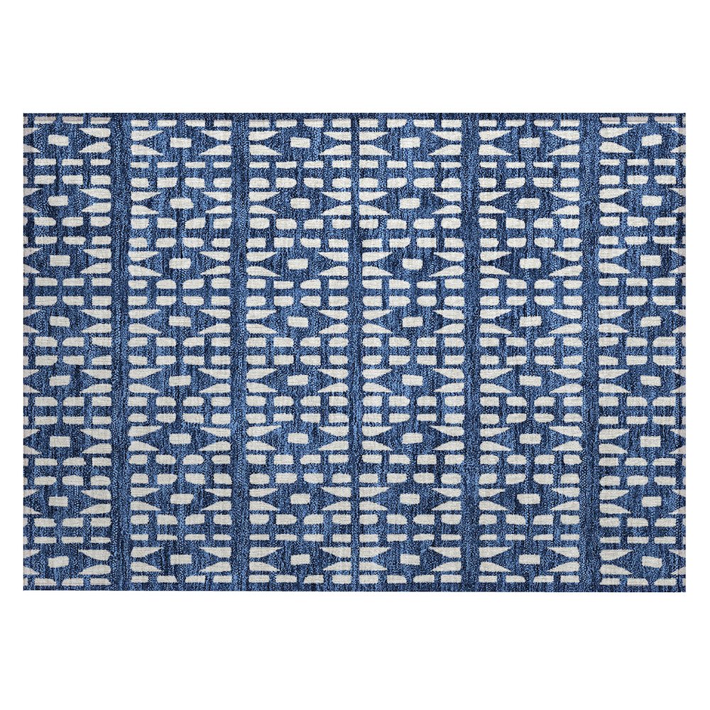 Chantille ACN963 Blue 1'8" x 2'6" Rug. Picture 1