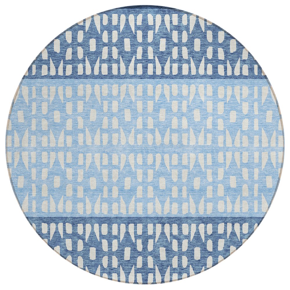 Chantille ACN964 Blue 8' x 8' Rug. Picture 1
