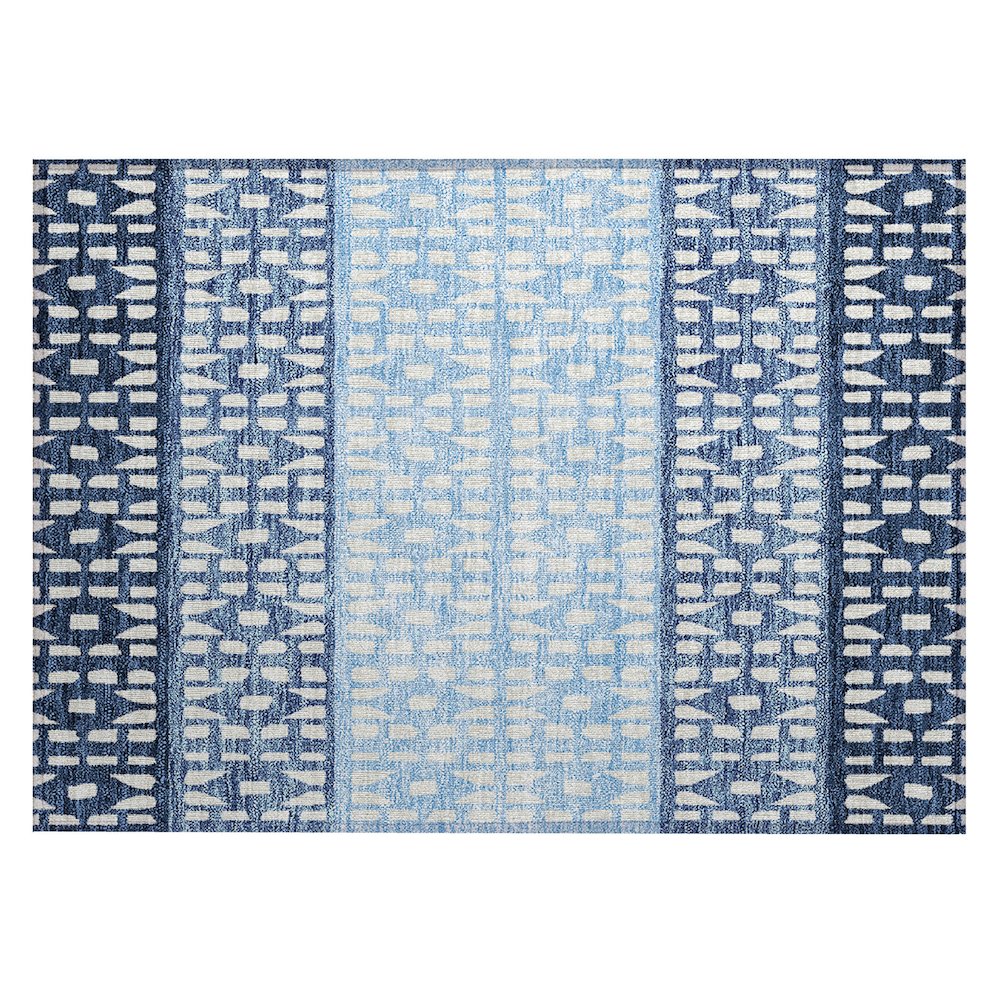 Chantille ACN964 Blue 1'8" x 2'6" Rug. Picture 1