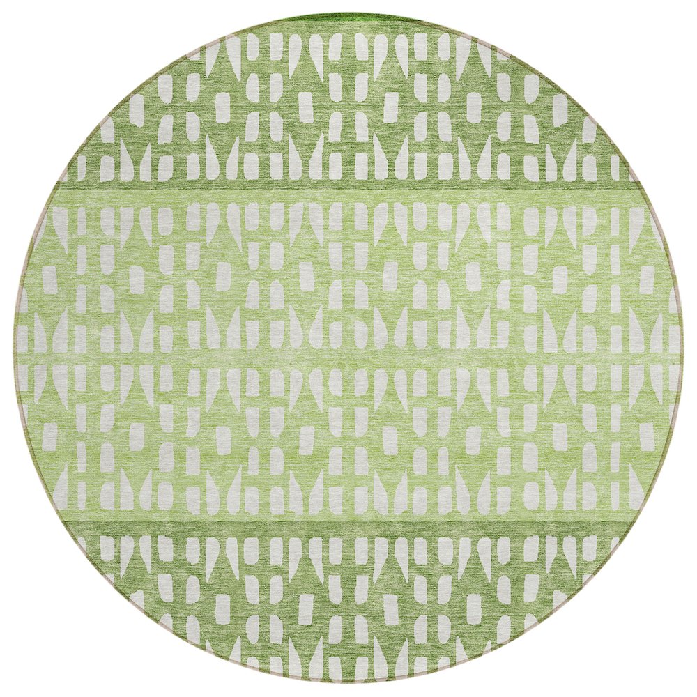 Chantille ACN964 Green 8' x 8' Rug. Picture 1