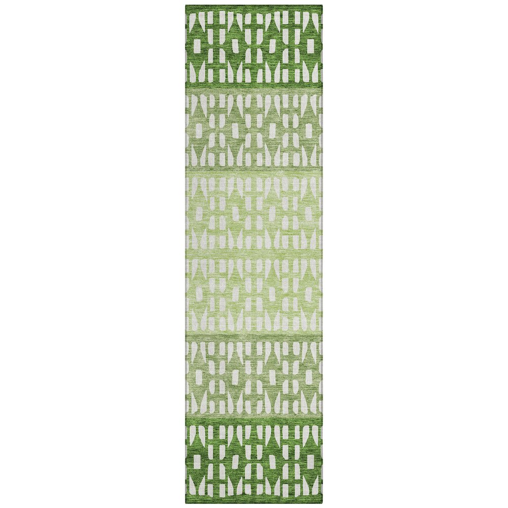 Chantille ACN964 Green 2'3" x 7'6" Rug. Picture 1