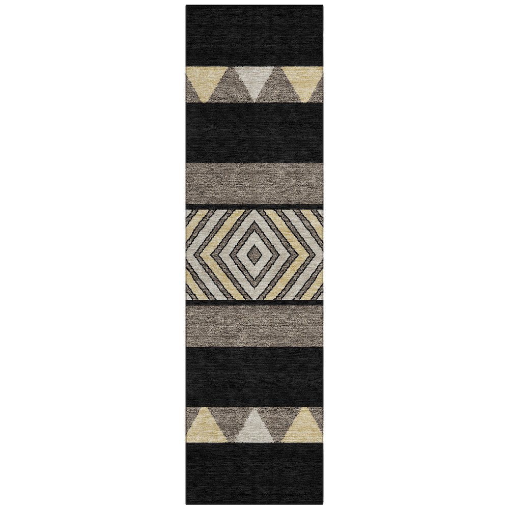 Chantille ACN965 Black 2'3" x 7'6" Rug. Picture 1