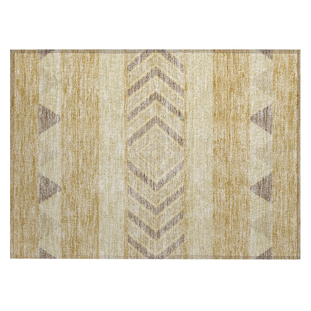 Chantille ACN965 Gold 1'8" x 2'6" Rug. Picture 1
