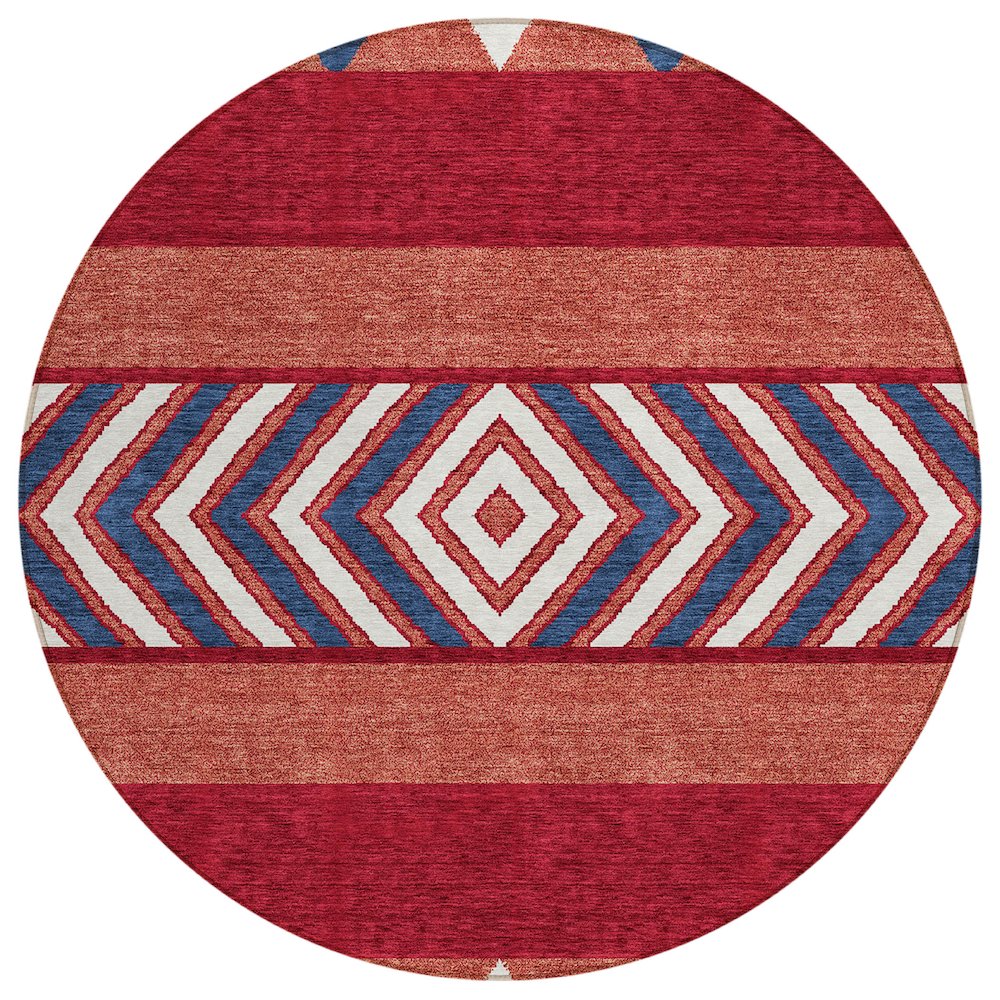Chantille ACN965 Red 8' x 8' Rug. Picture 1
