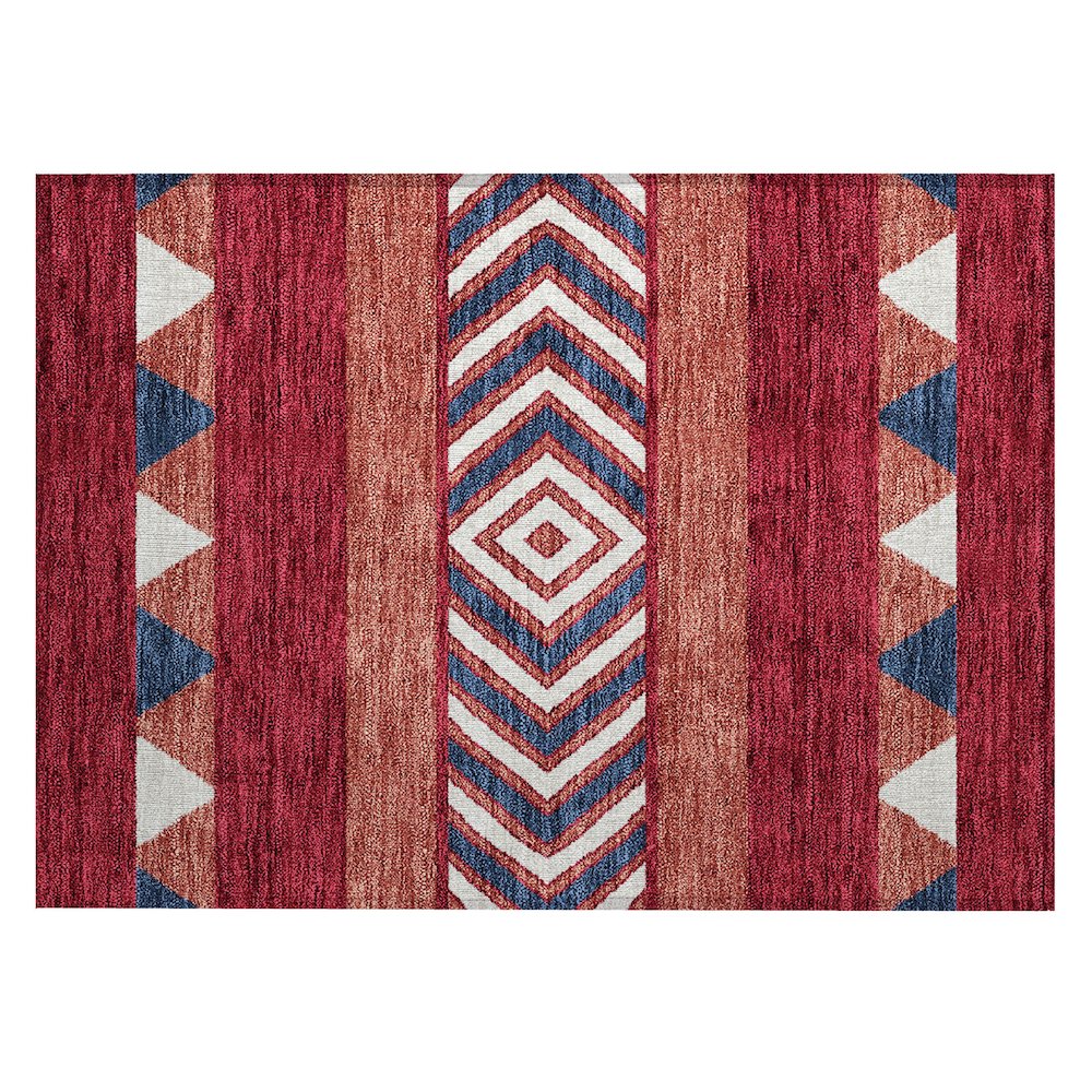 Chantille ACN965 Red 1'8" x 2'6" Rug. Picture 1