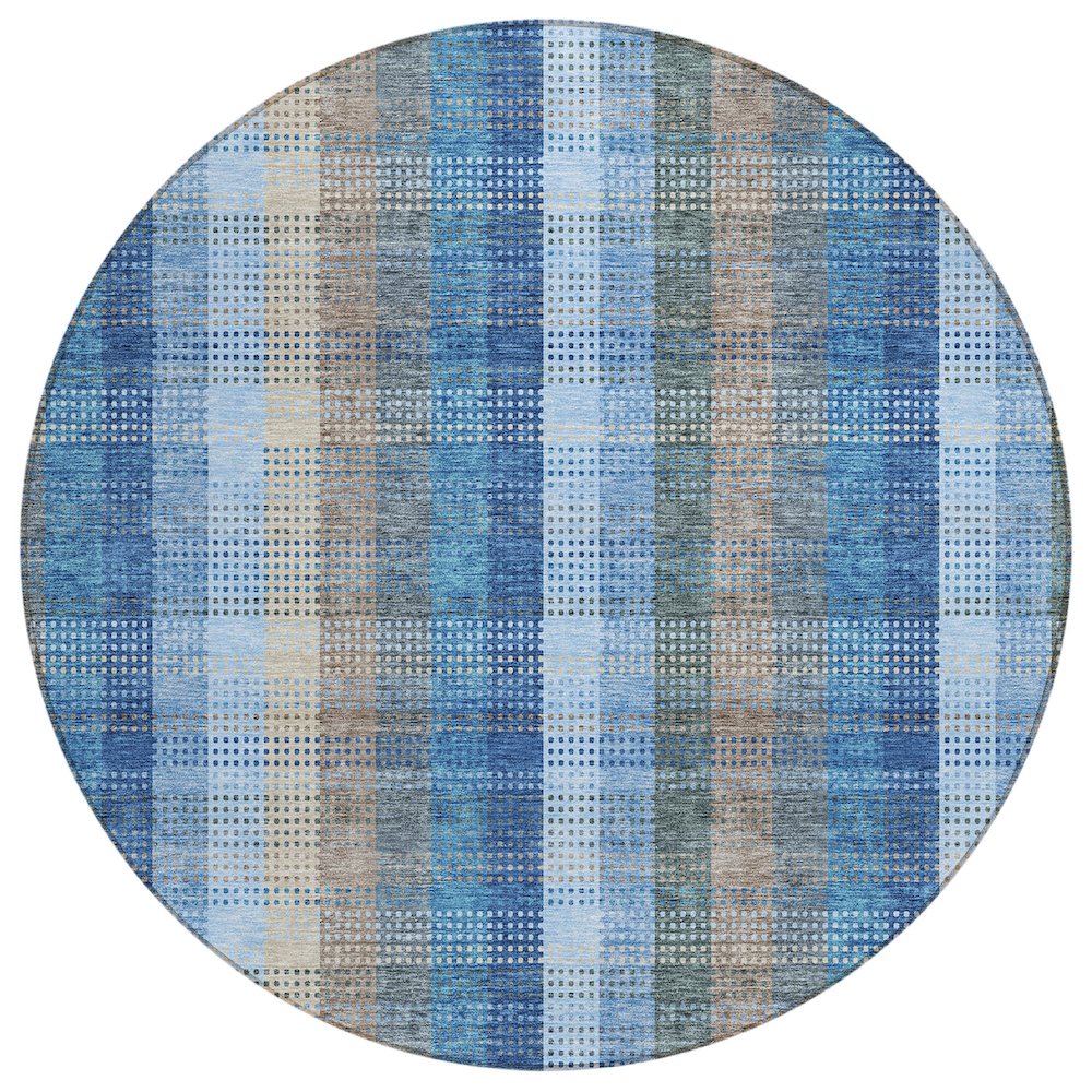 Chantille ACN966 Blue 8' x 8' Rug. Picture 1
