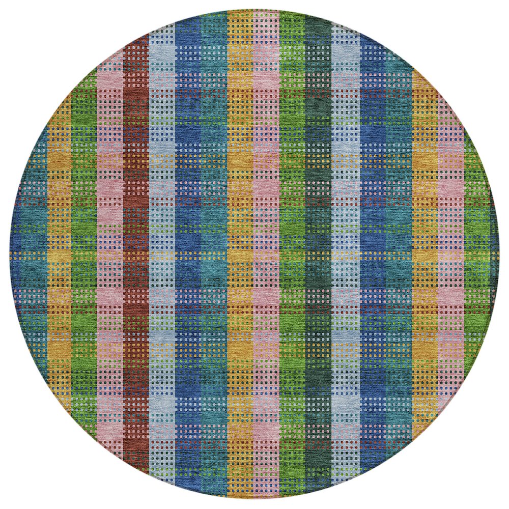 Chantille ACN966 Blue 8' x 8' Rug. Picture 1