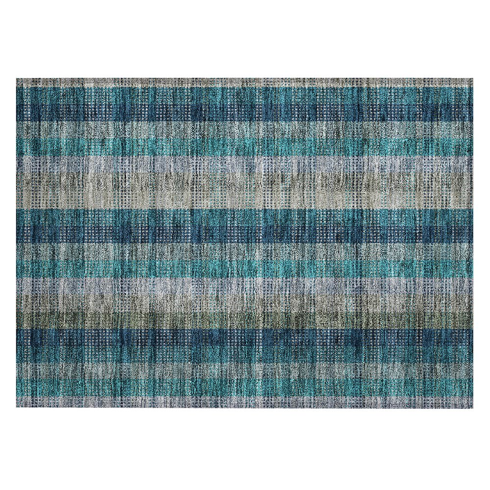 Chantille ACN966 Teal 1'8" x 2'6" Rug. Picture 1