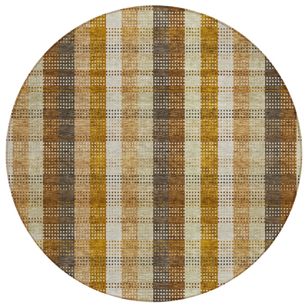 Chantille ACN966 Gold 8' x 8' Rug. Picture 1