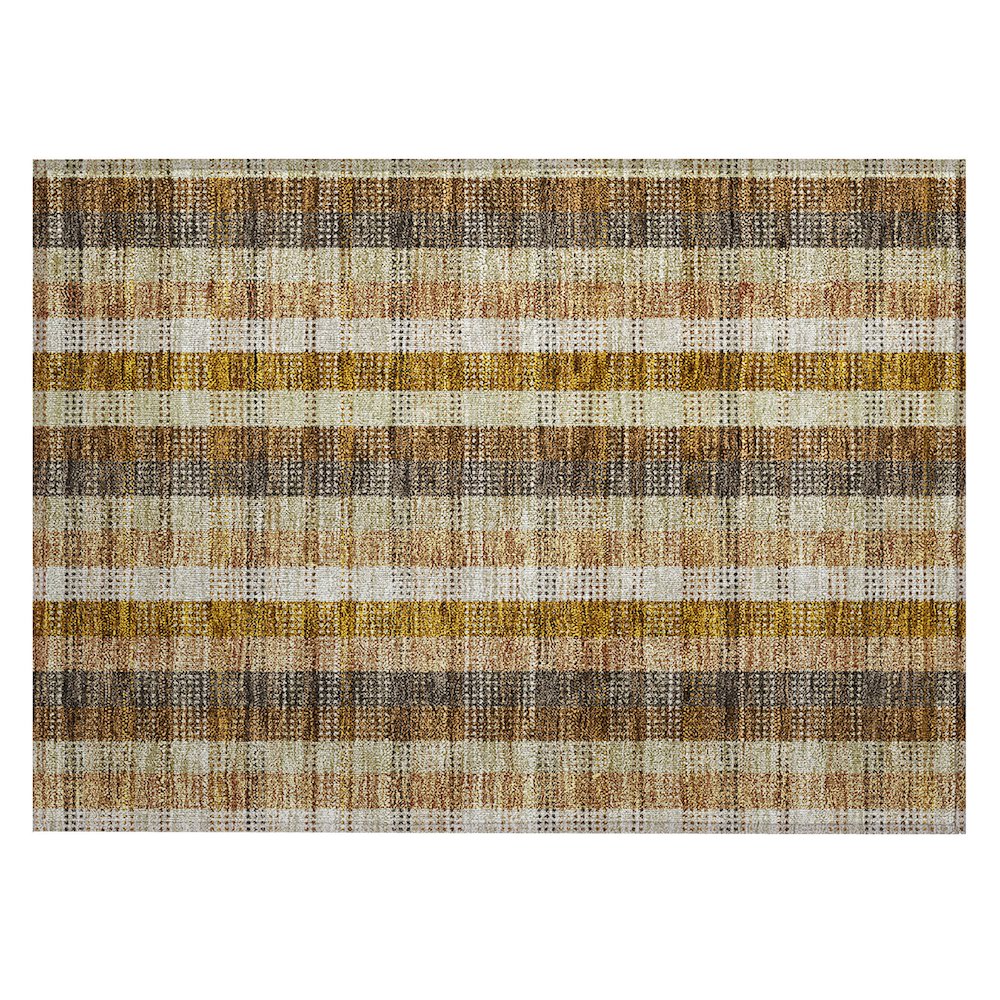 Chantille ACN966 Gold 1'8" x 2'6" Rug. Picture 1