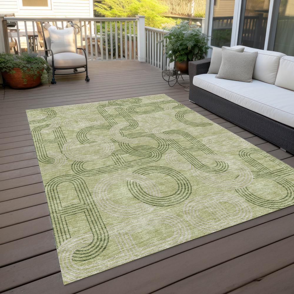 Chantille ACN967 Green 2'6" x 3'10" Rug. Picture 7