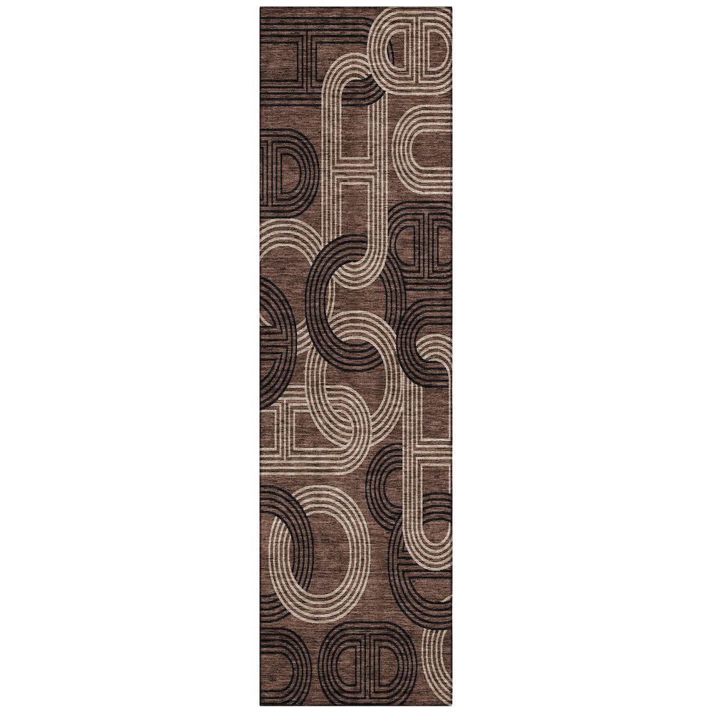 Chantille ACN967 Brown 2'3" x 7'6" Rug. Picture 1