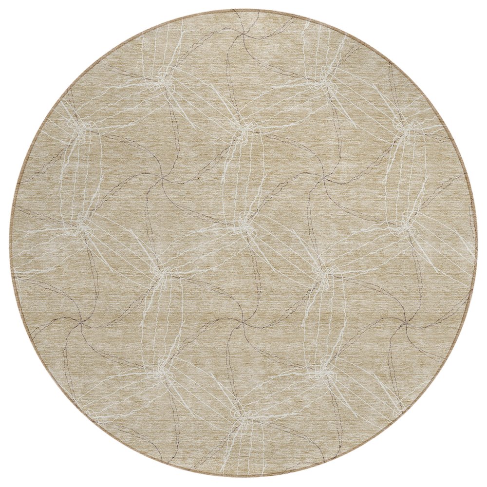 Chantille ACN968 Brown 8' x 8' Rug. Picture 1