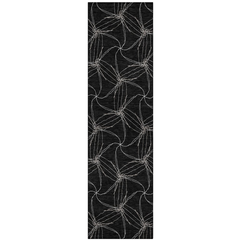 Chantille ACN968 Black 2'3" x 7'6" Rug. Picture 1