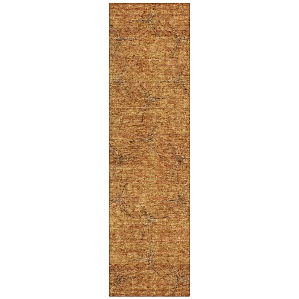 Chantille ACN968 Orange 2'3" x 7'6" Rug. Picture 1