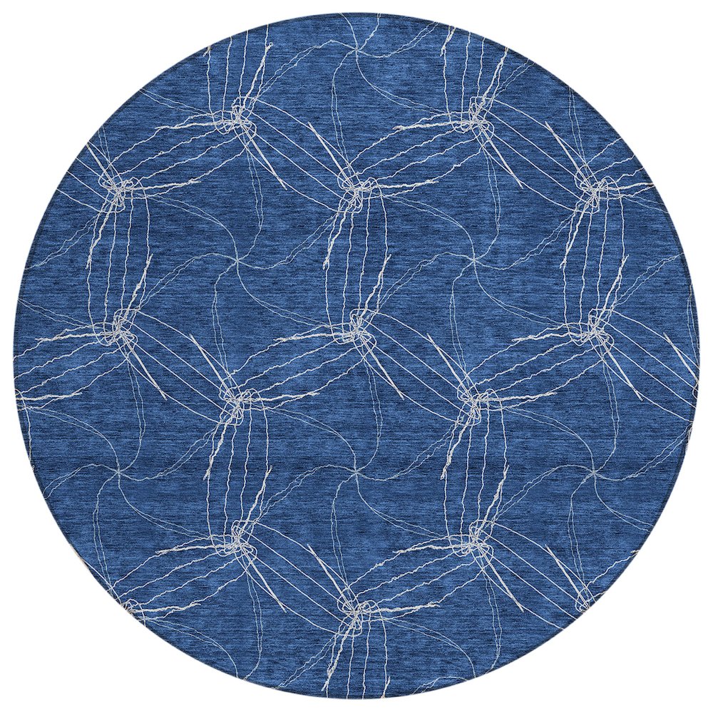 Chantille ACN968 Blue 8' x 8' Rug. Picture 1