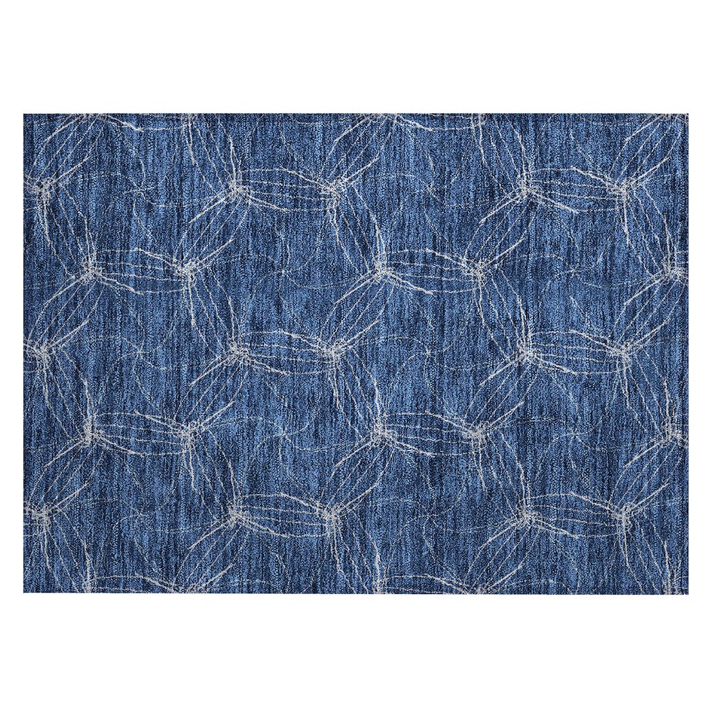 Chantille ACN968 Blue 1'8" x 2'6" Rug. Picture 1
