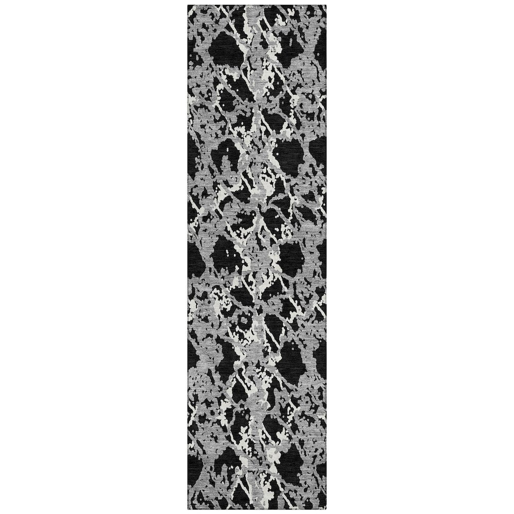 Chantille ACN969 Black 2'3" x 7'6" Rug. Picture 1