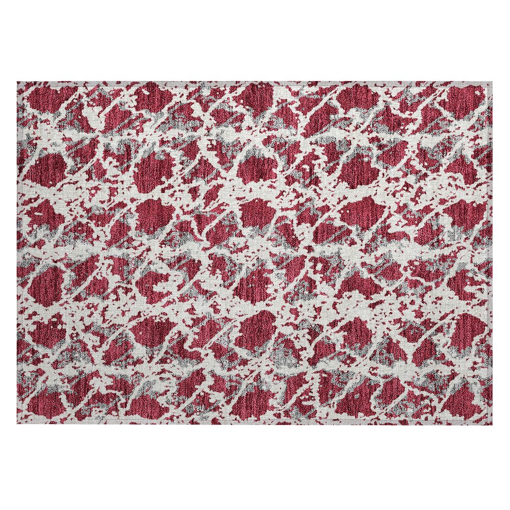 Chantille ACN969 Red 1'8" x 2'6" Rug. Picture 1