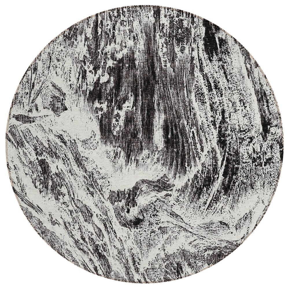 Chantille ACN971 Black 8' x 8' Rug. Picture 1
