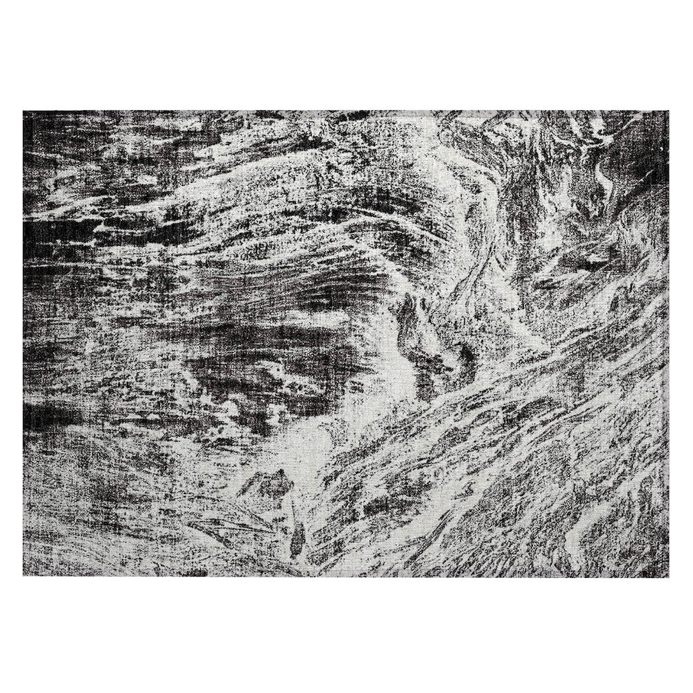 Chantille ACN971 Black 1'8" x 2'6" Rug. Picture 1