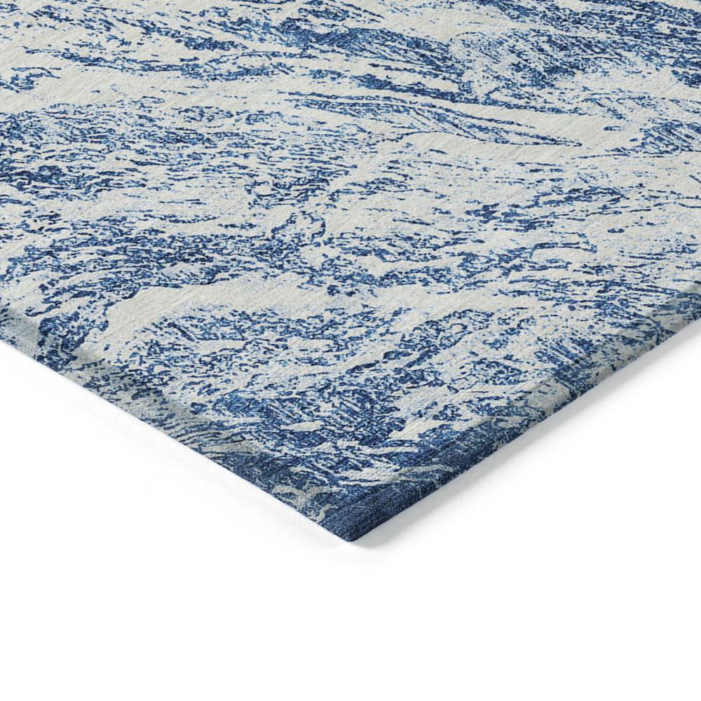 Chantille ACN971 Blue 1'8" x 2'6" Rug. Picture 3