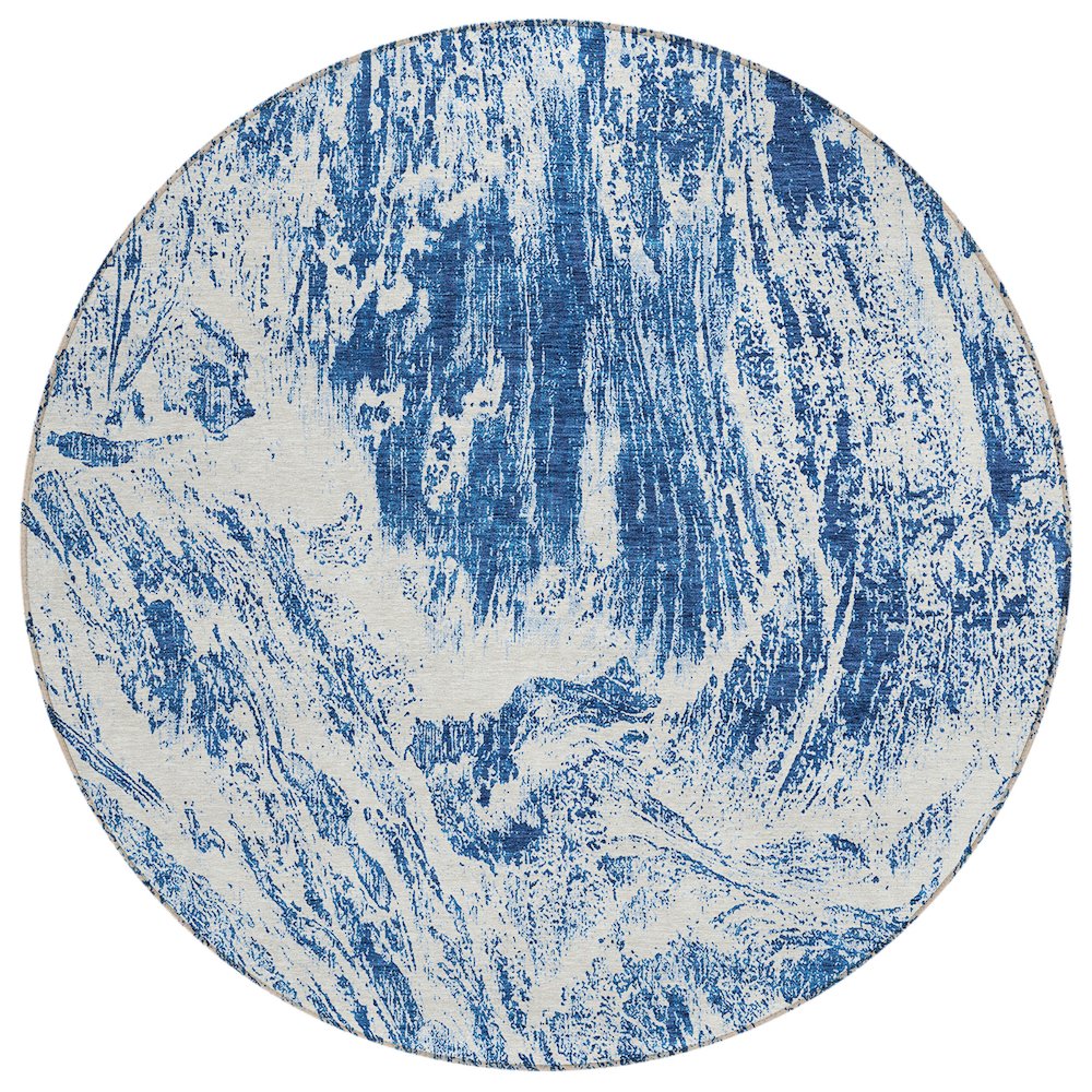 Chantille ACN971 Blue 8' x 8' Rug. Picture 1