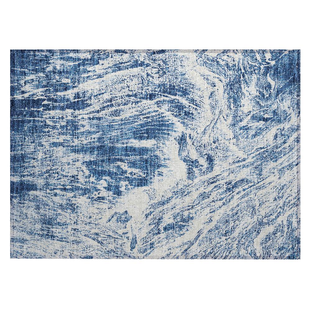 Chantille ACN971 Blue 1'8" x 2'6" Rug. Picture 1