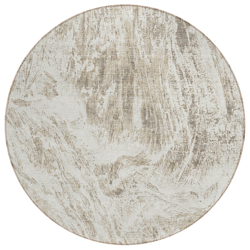 Chantille ACN971 Brown 8' x 8' Rug. Picture 1