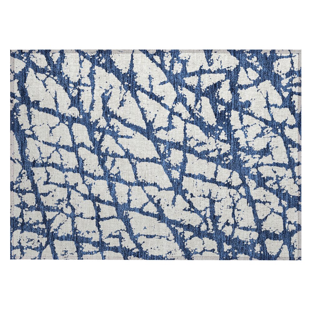 Chantille ACN972 Blue 1'8" x 2'6" Rug. Picture 1