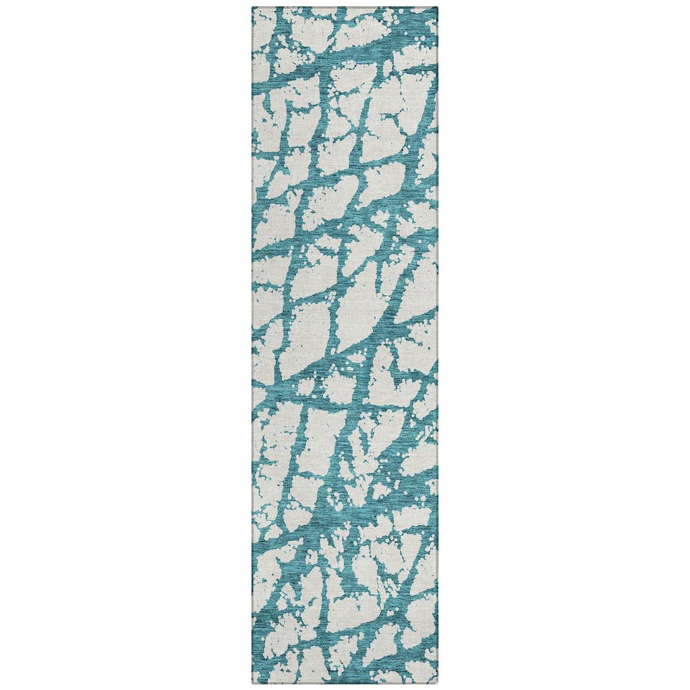 Chantille ACN972 Teal 2'3" x 7'6" Rug. Picture 1