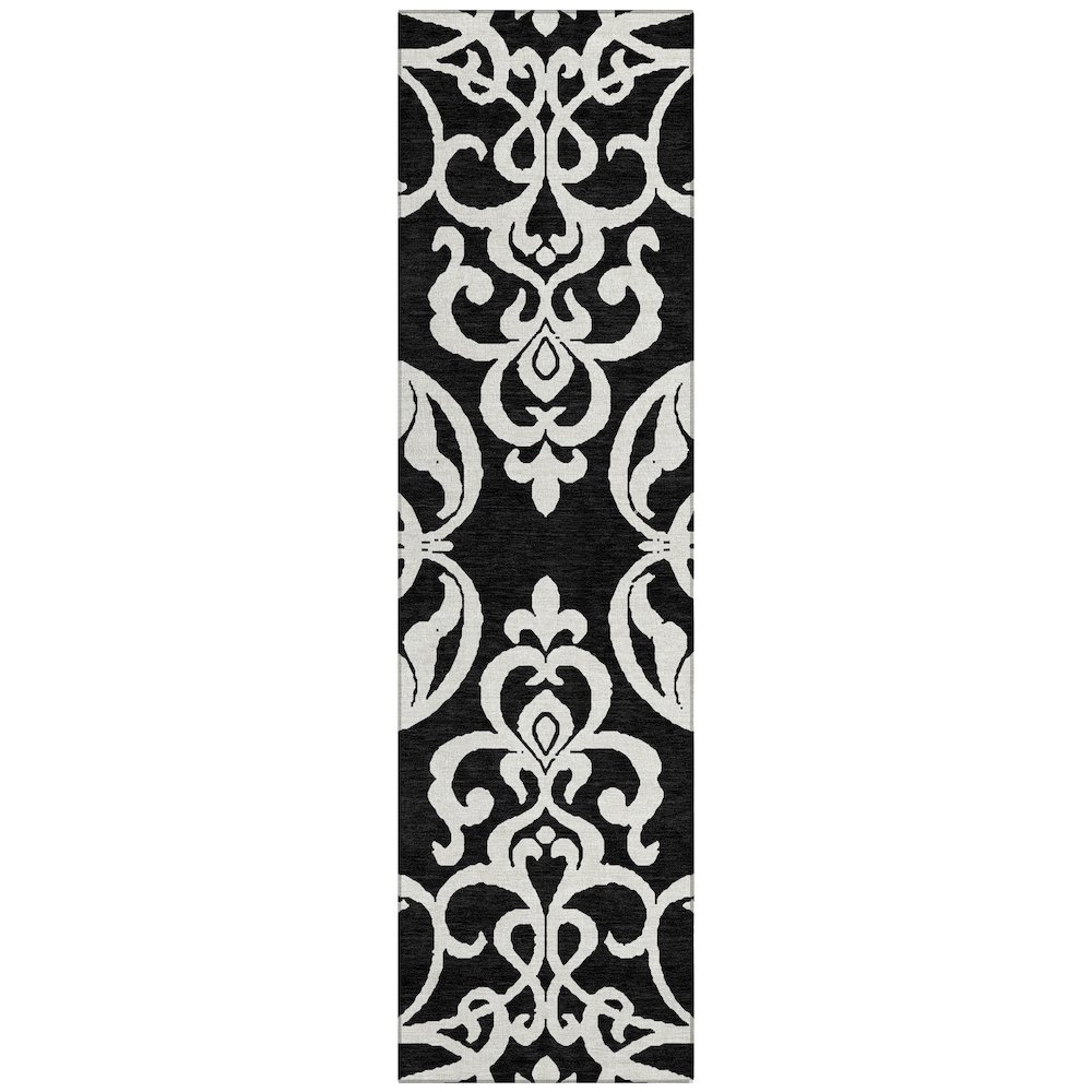 Chantille ACN973 Black 2'3" x 7'6" Rug. Picture 1