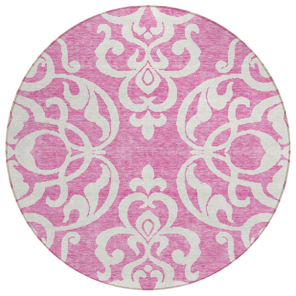 Chantille ACN973 Pink 8' x 8' Rug. Picture 1