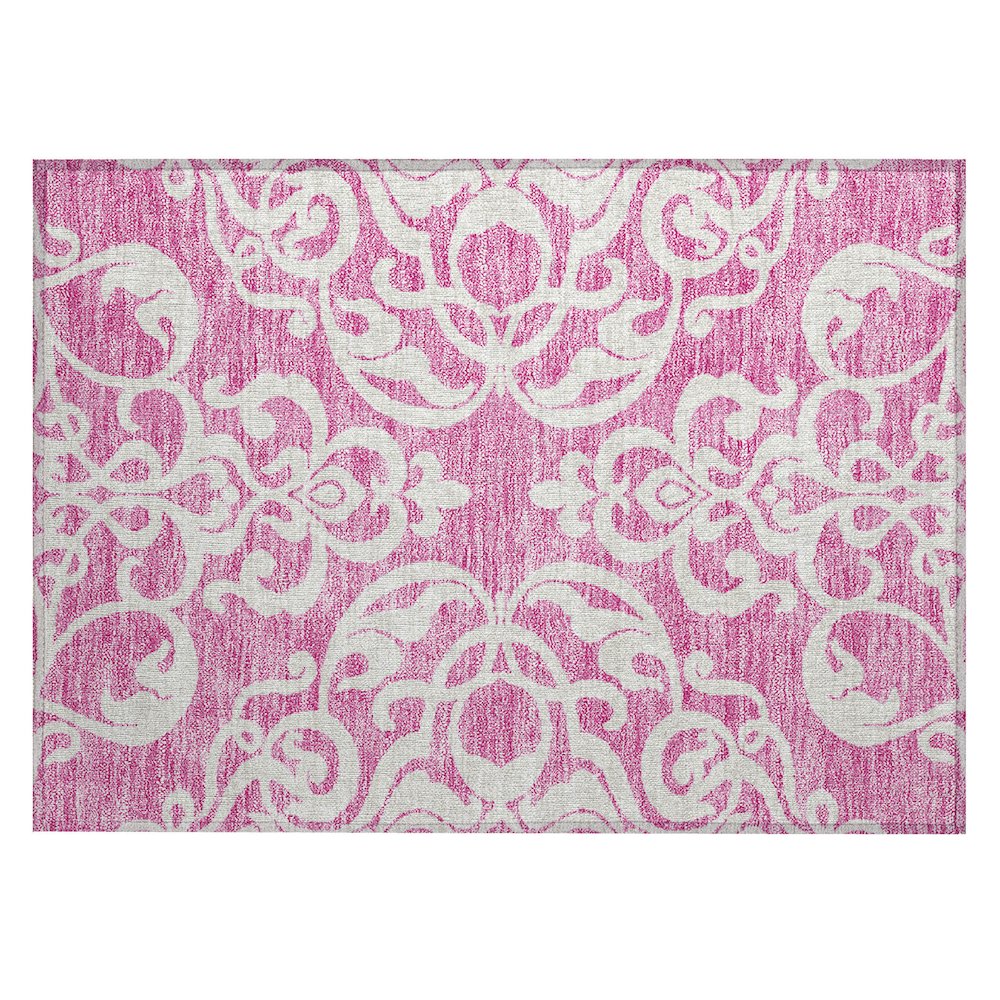 Chantille ACN973 Pink 1'8" x 2'6" Rug. Picture 1